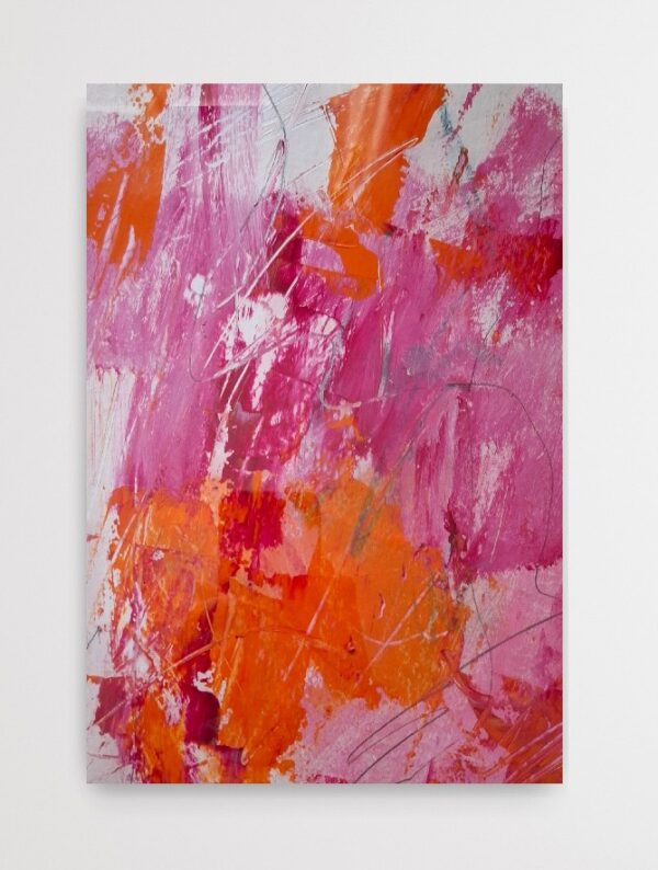 Acrylbild "Lovely pink 1" – Bild 2