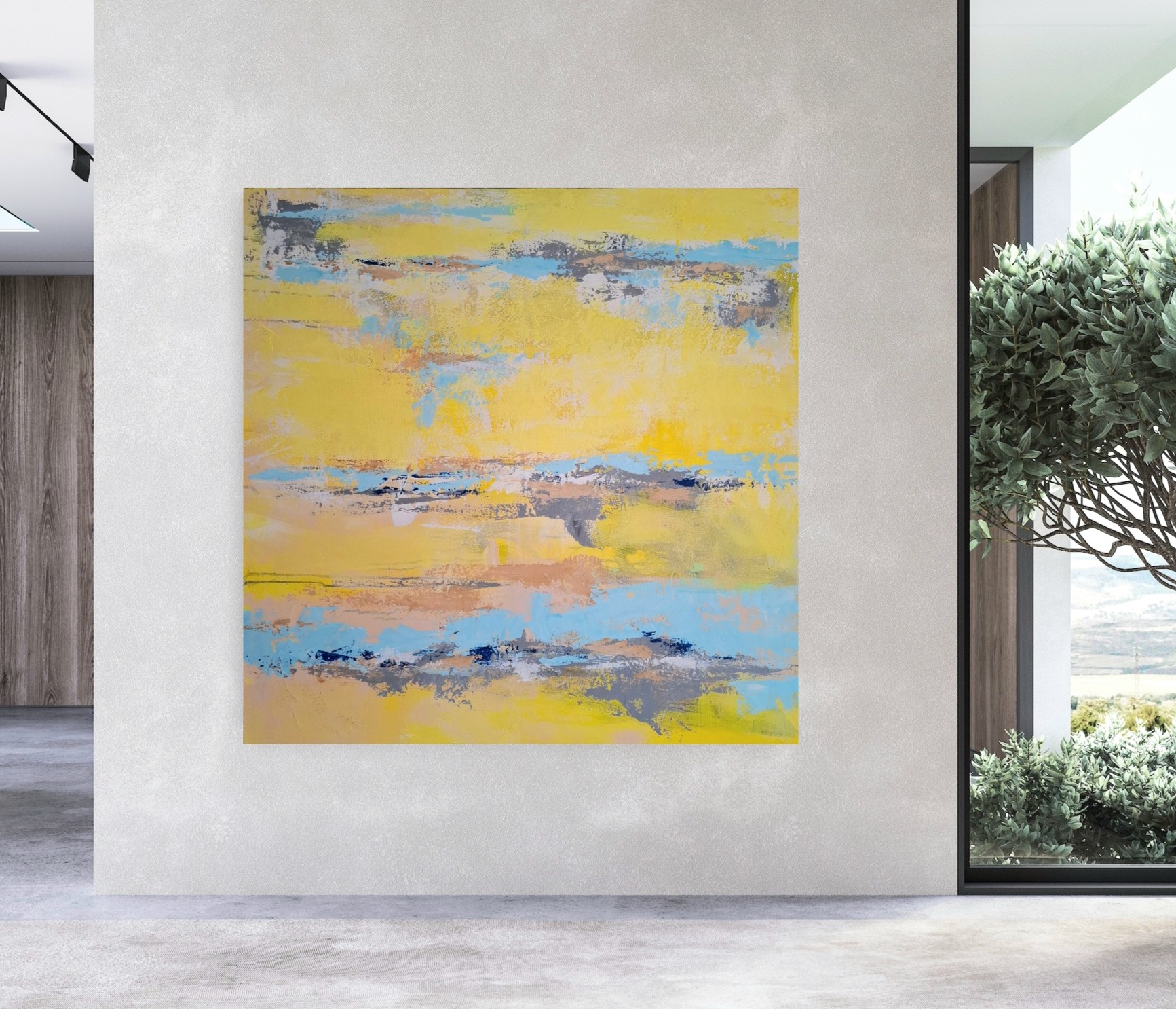 Acrylbild "Sonnenstrahl" – Bild 2