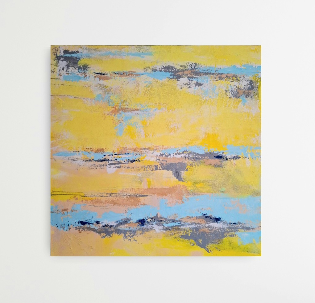 Acrylbild "Sonnenstrahl" – Bild 4