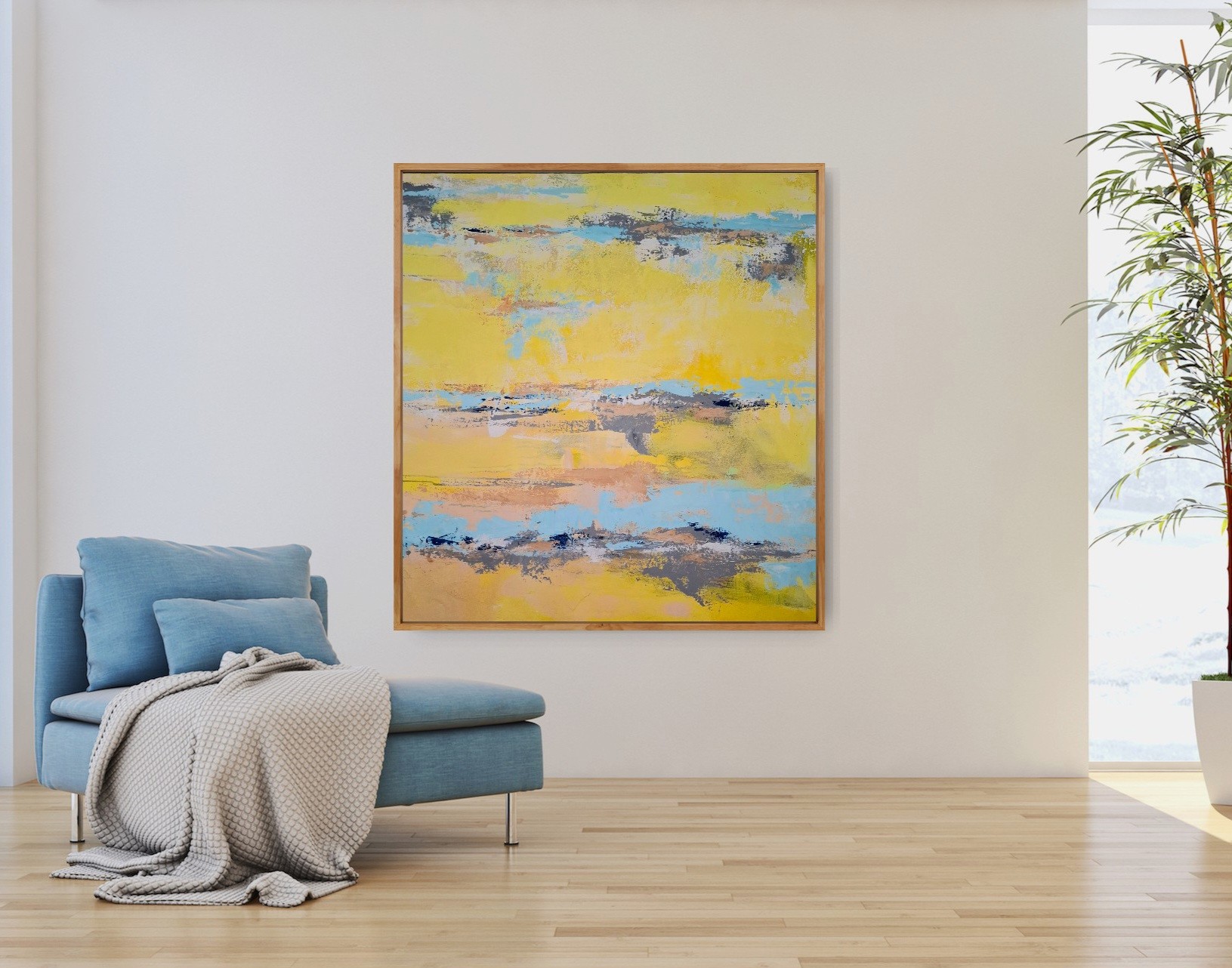 Acrylbild "Sonnenstrahl" – Bild 6