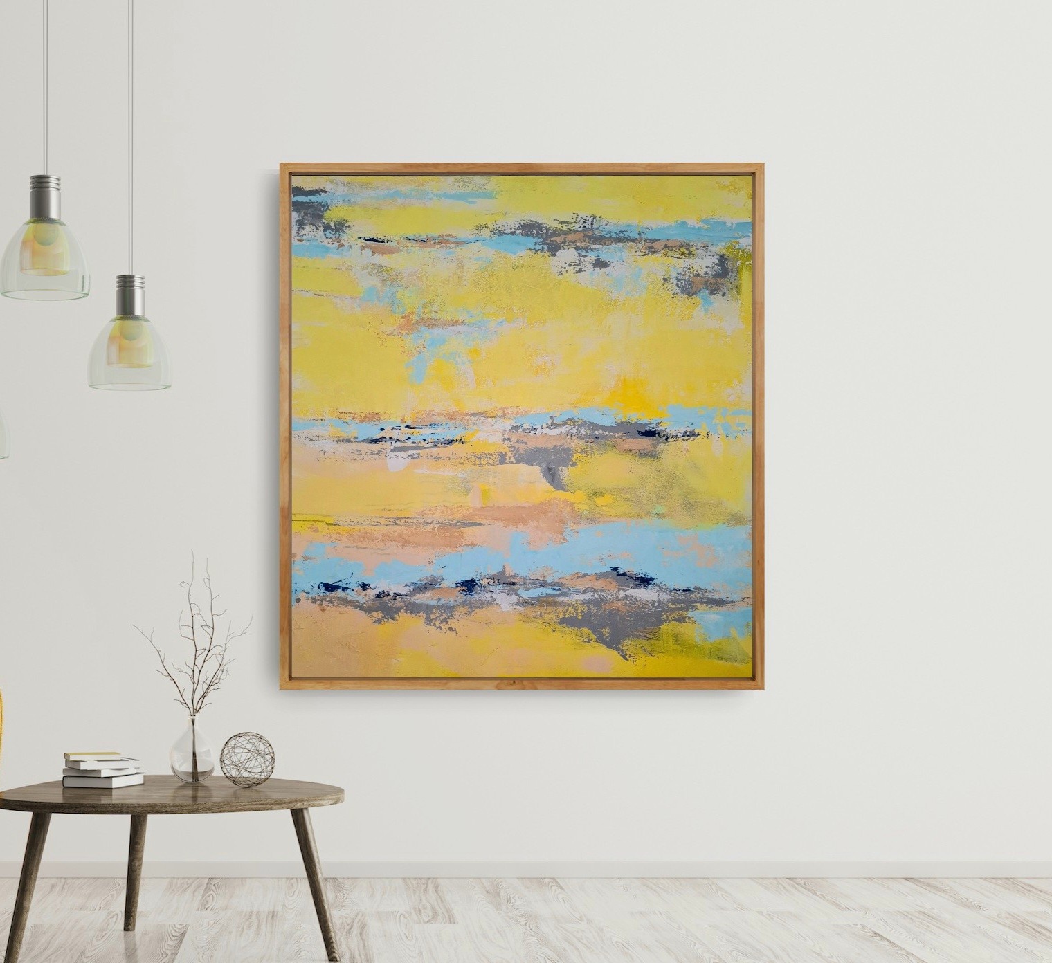 Acrylbild "Sonnenstrahl" – Bild 3