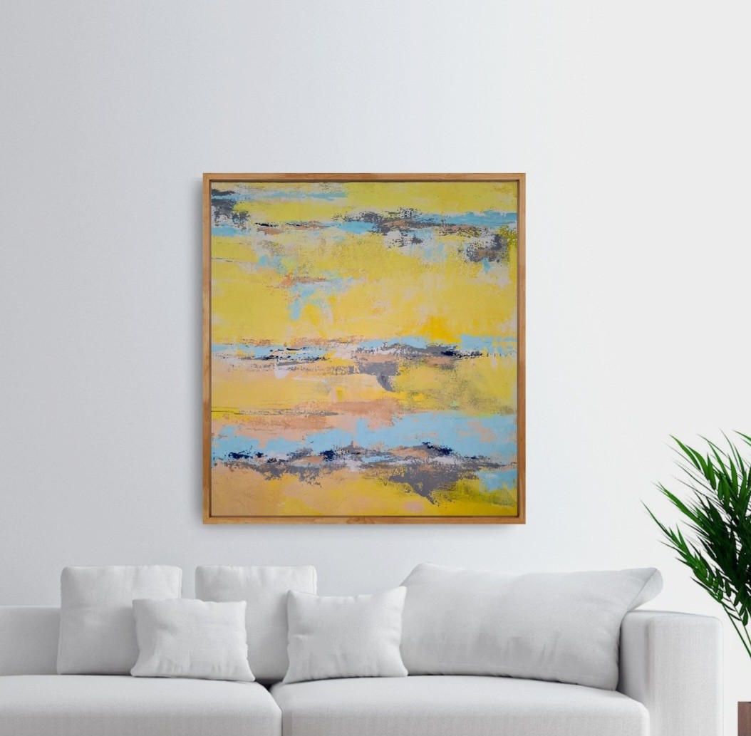 Acrylbild "Sonnenstrahl" – Bild 7