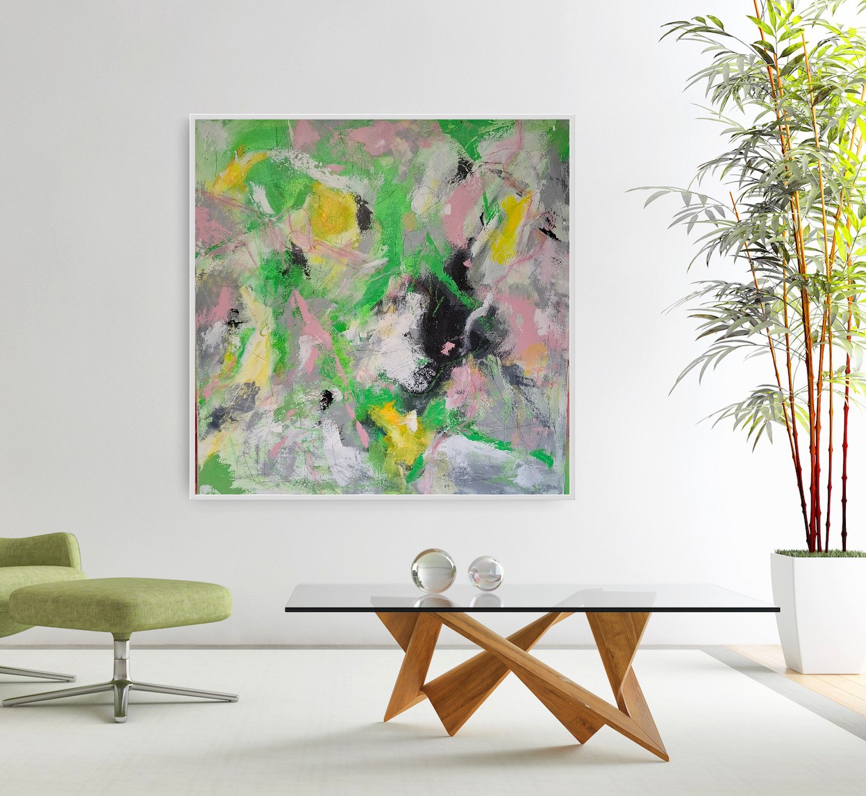 Acrylbild "Breaking the rules" – Bild 4