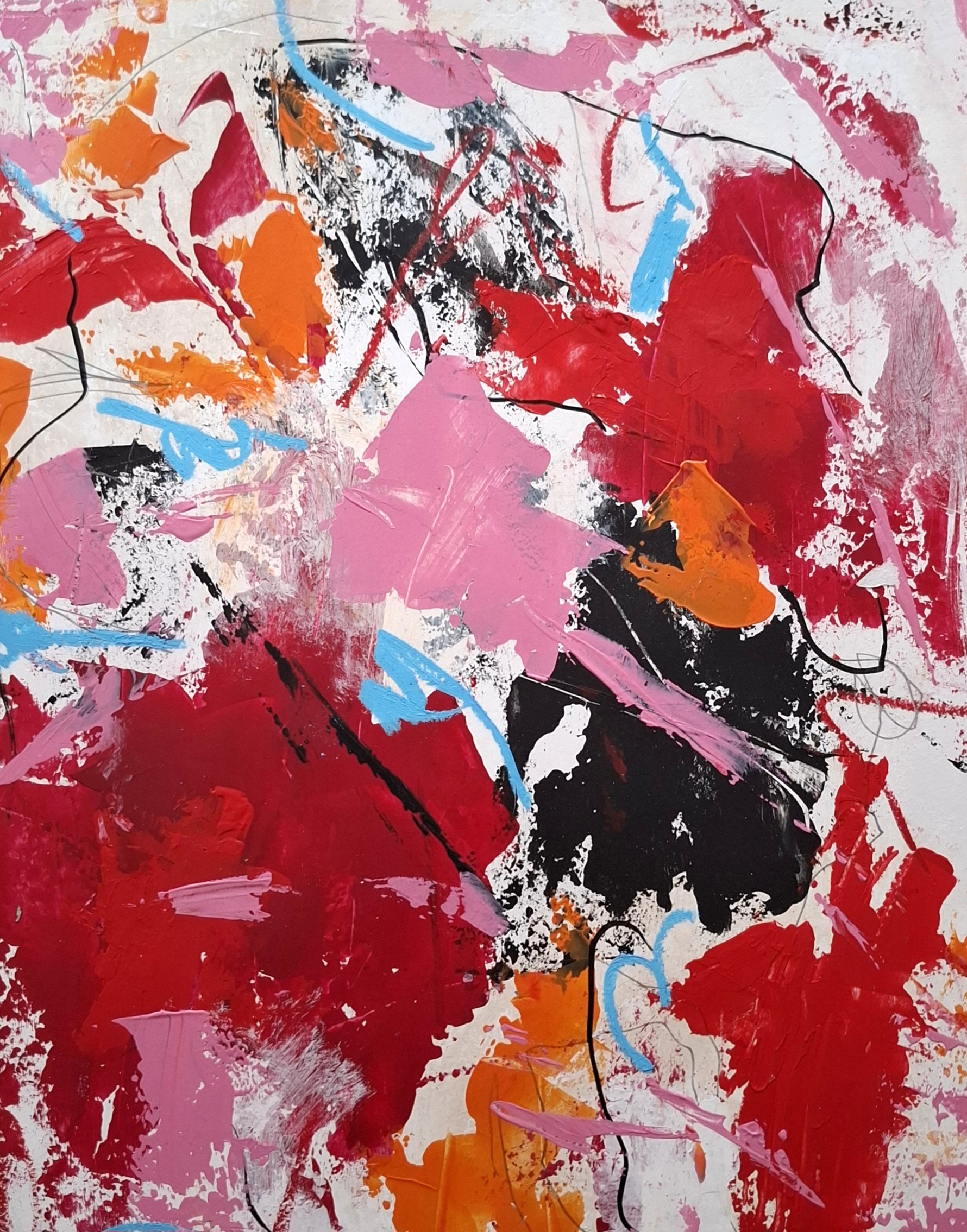 Acrylbild "Ziellos"
