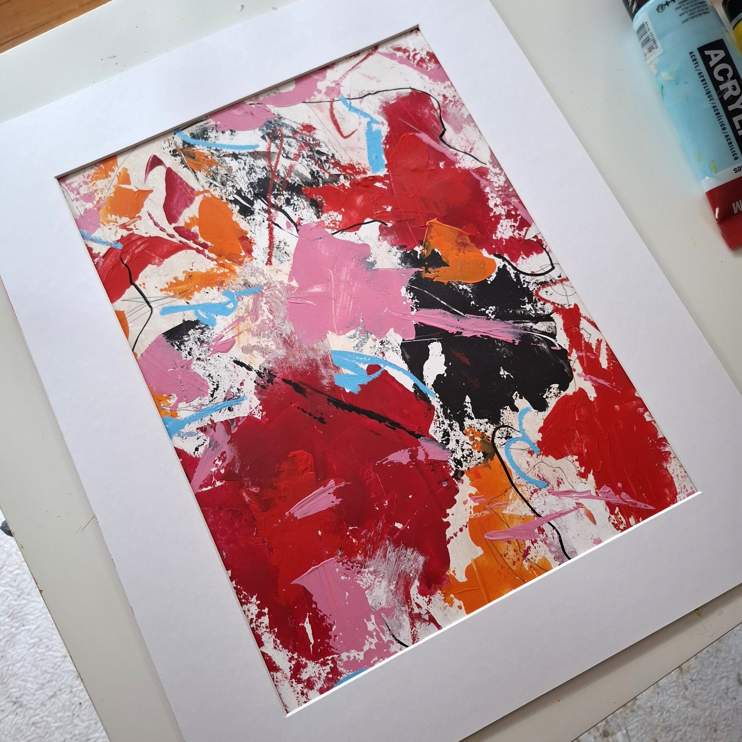 Acrylbild "Ziellos" – Bild 4