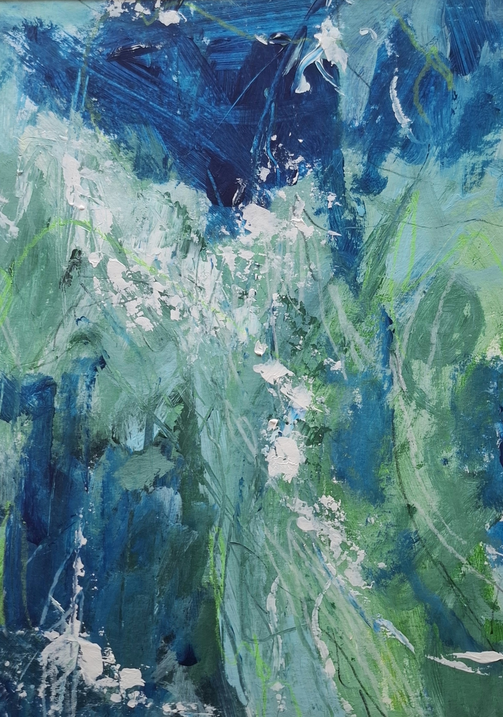 Acrylbild "Wasserwelt 1"