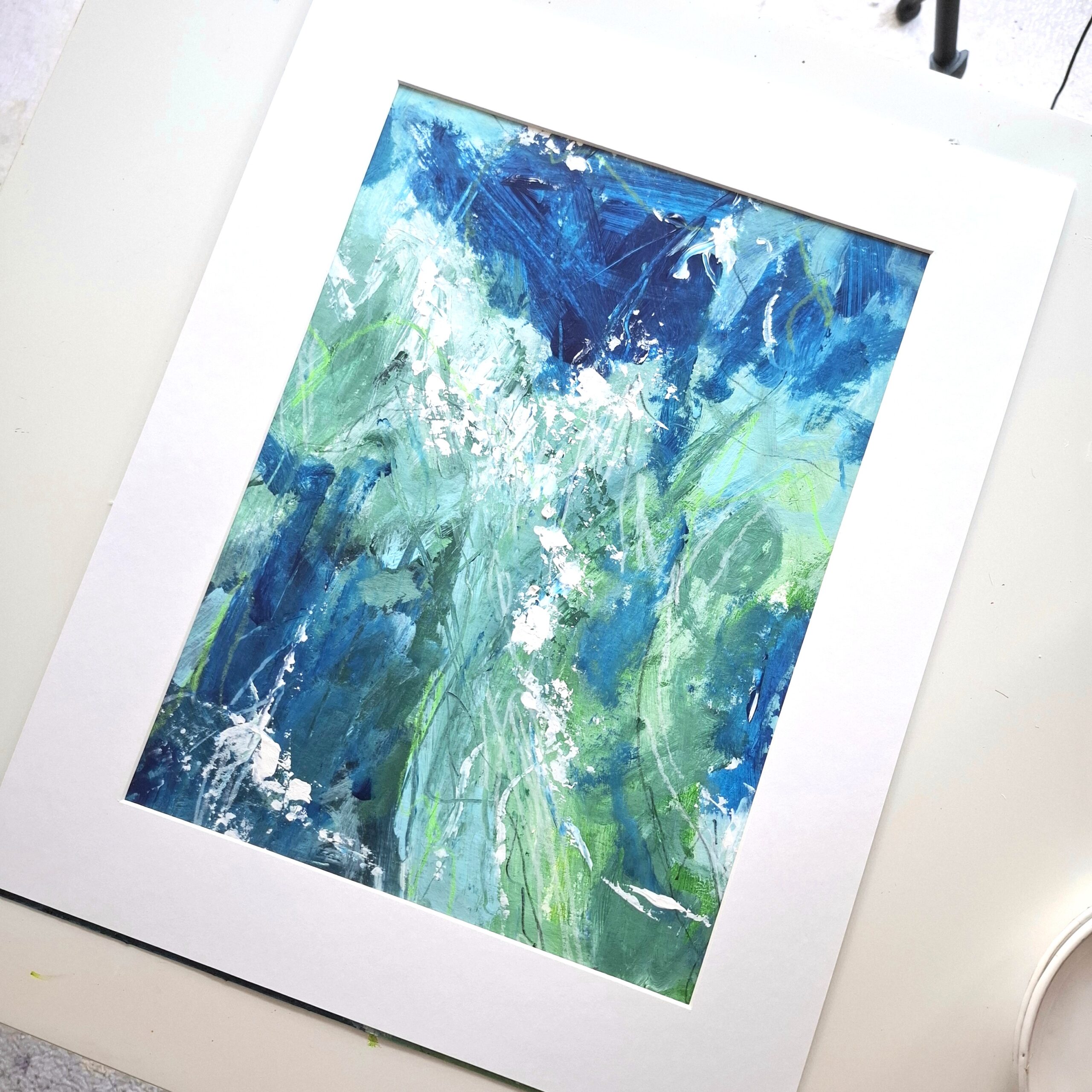 Acrylbild "Wasserwelt 1" – Bild 4