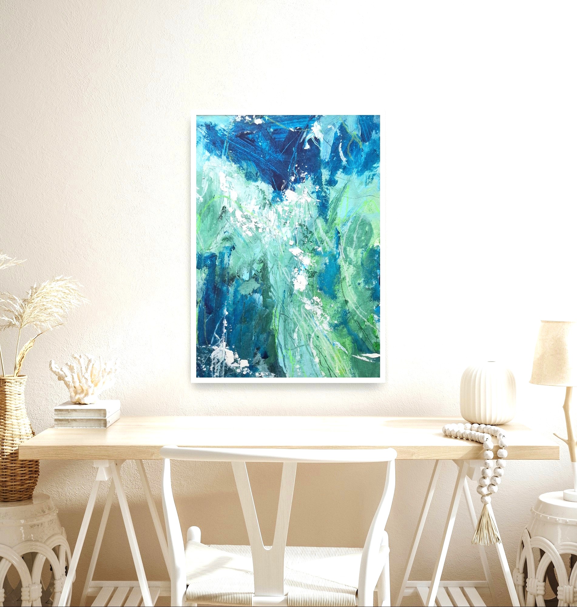 Acrylbild "Wasserwelt 1" – Bild 7