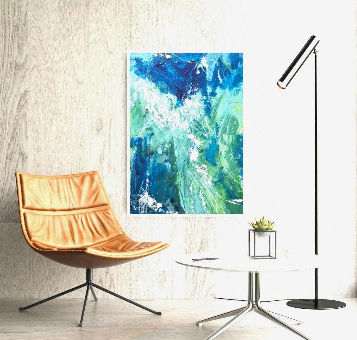 Acrylbild "Wasserwelt 1" – Bild 10