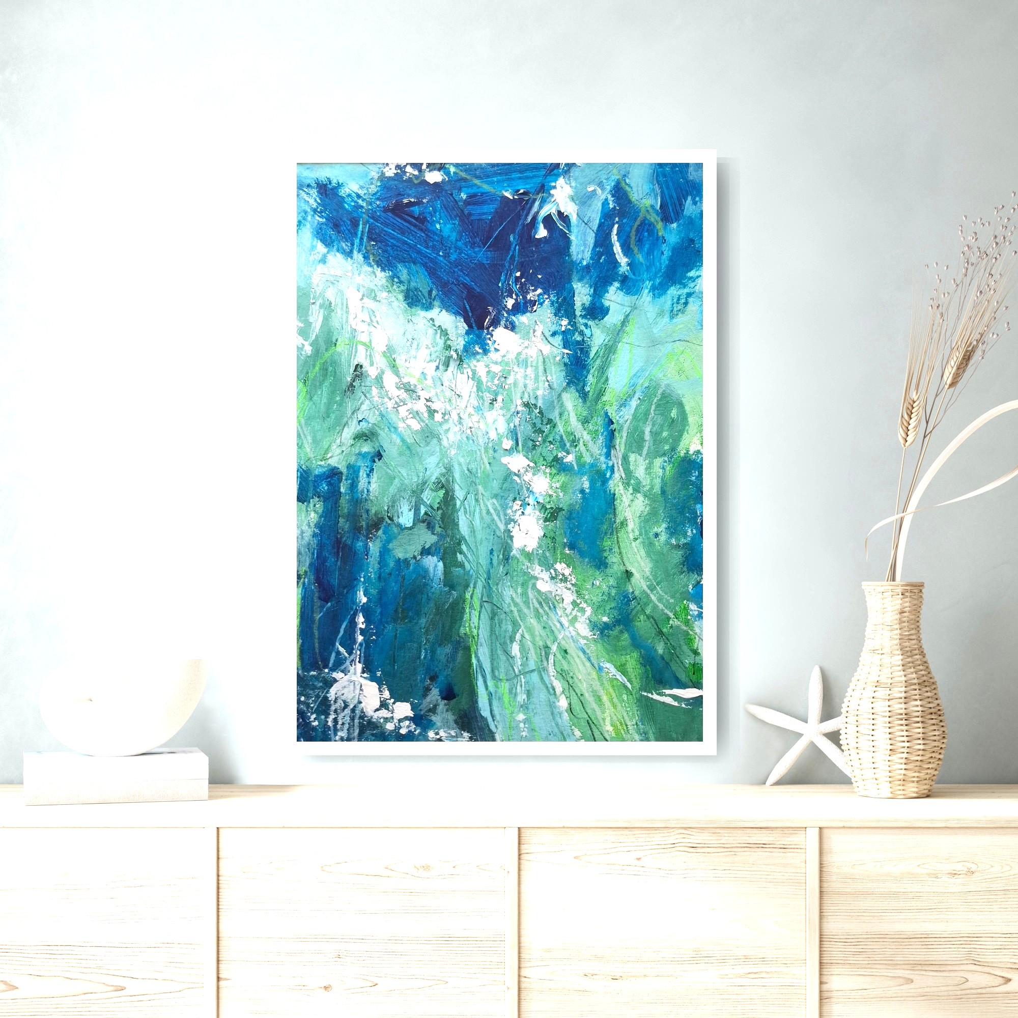 Acrylbild "Wasserwelt 1" – Bild 11