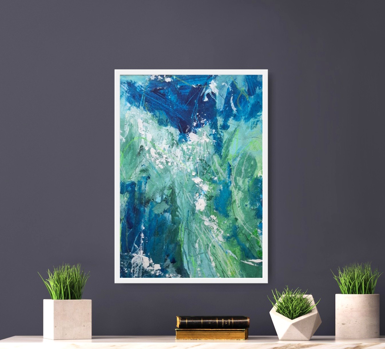 Acrylbild "Wasserwelt 1" – Bild 6