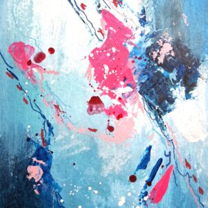 Acrylbild "Wasserwelt 3"