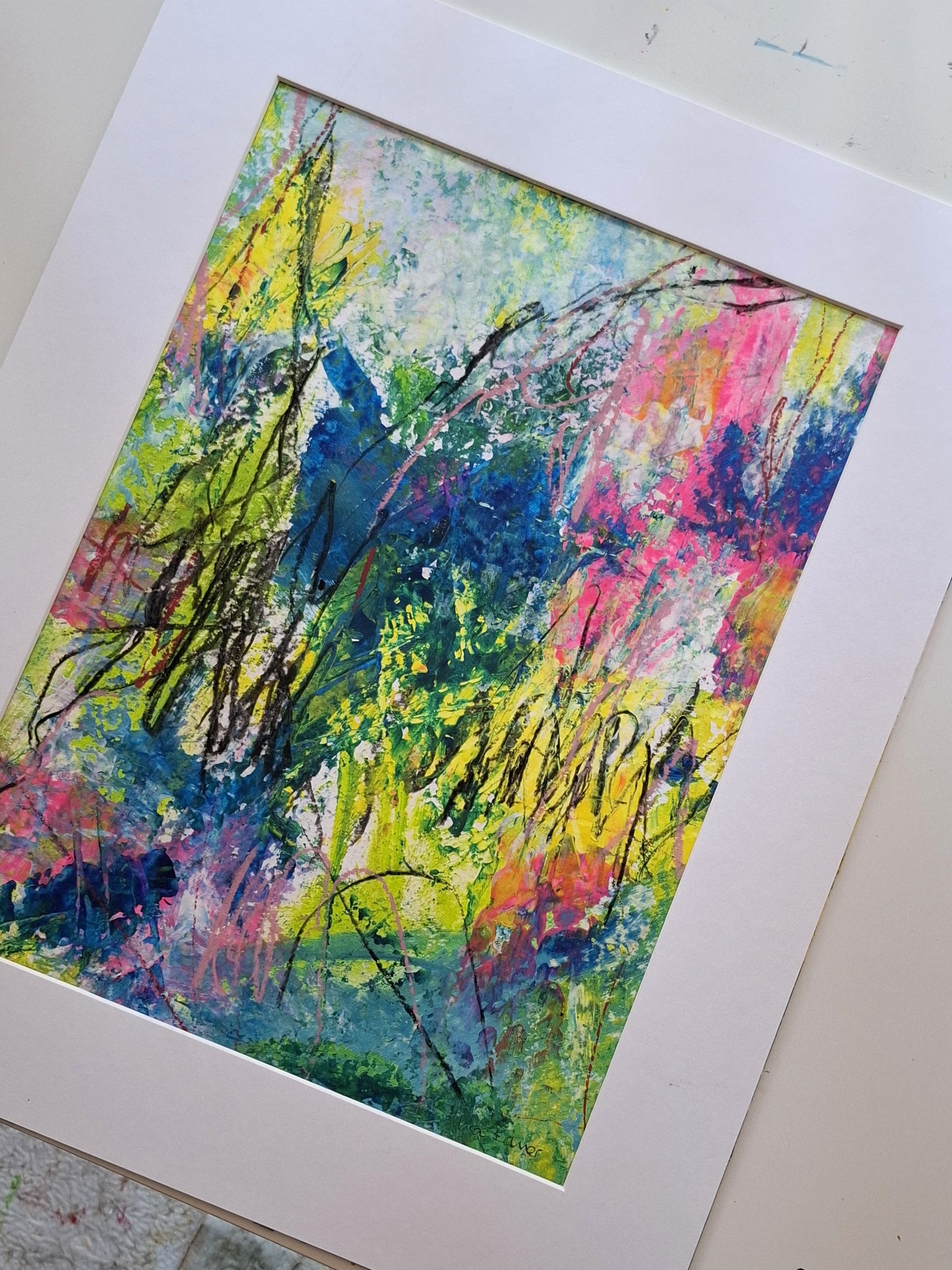 Acrylbild "Next step" – Bild 3