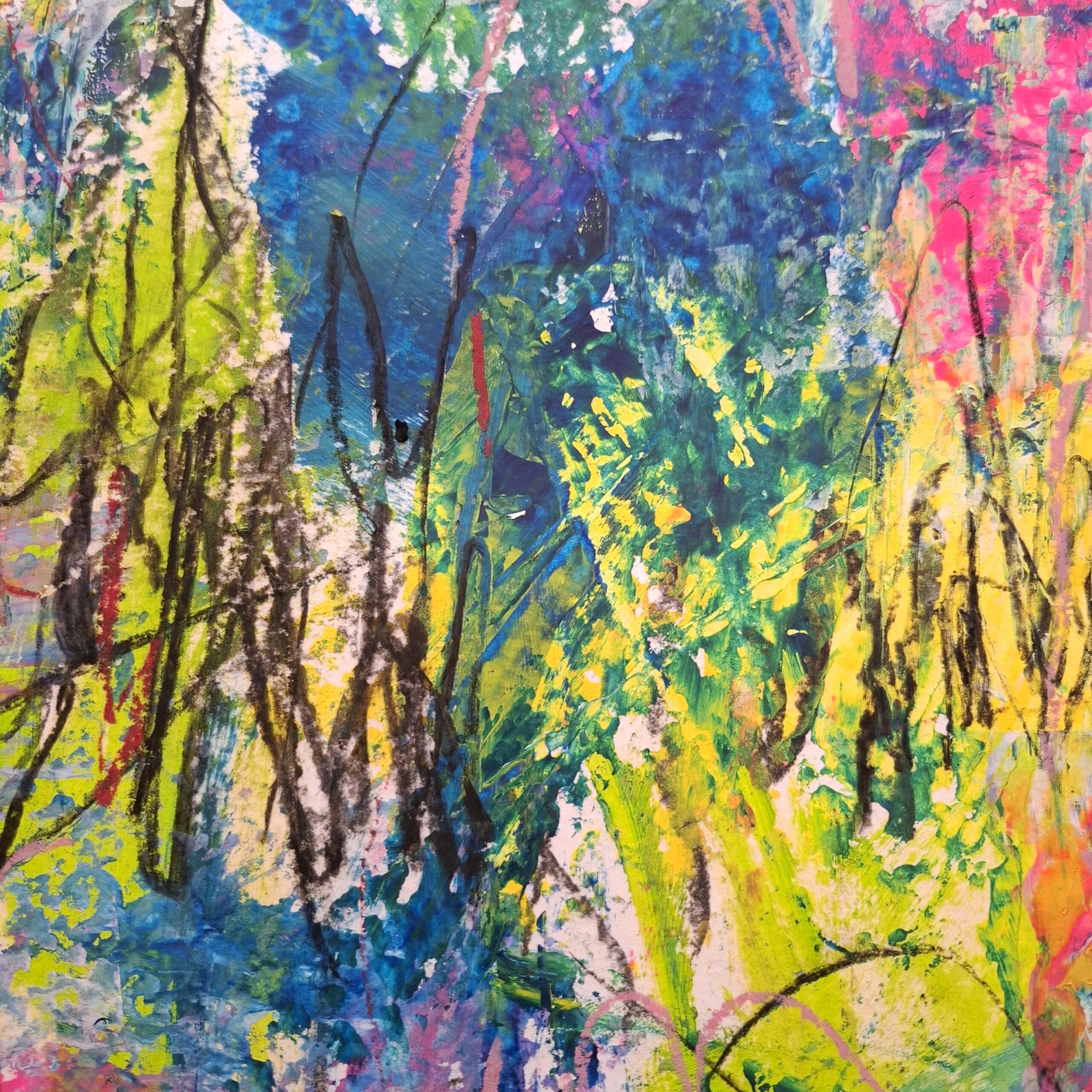 Acrylbild "Next step" – Bild 4