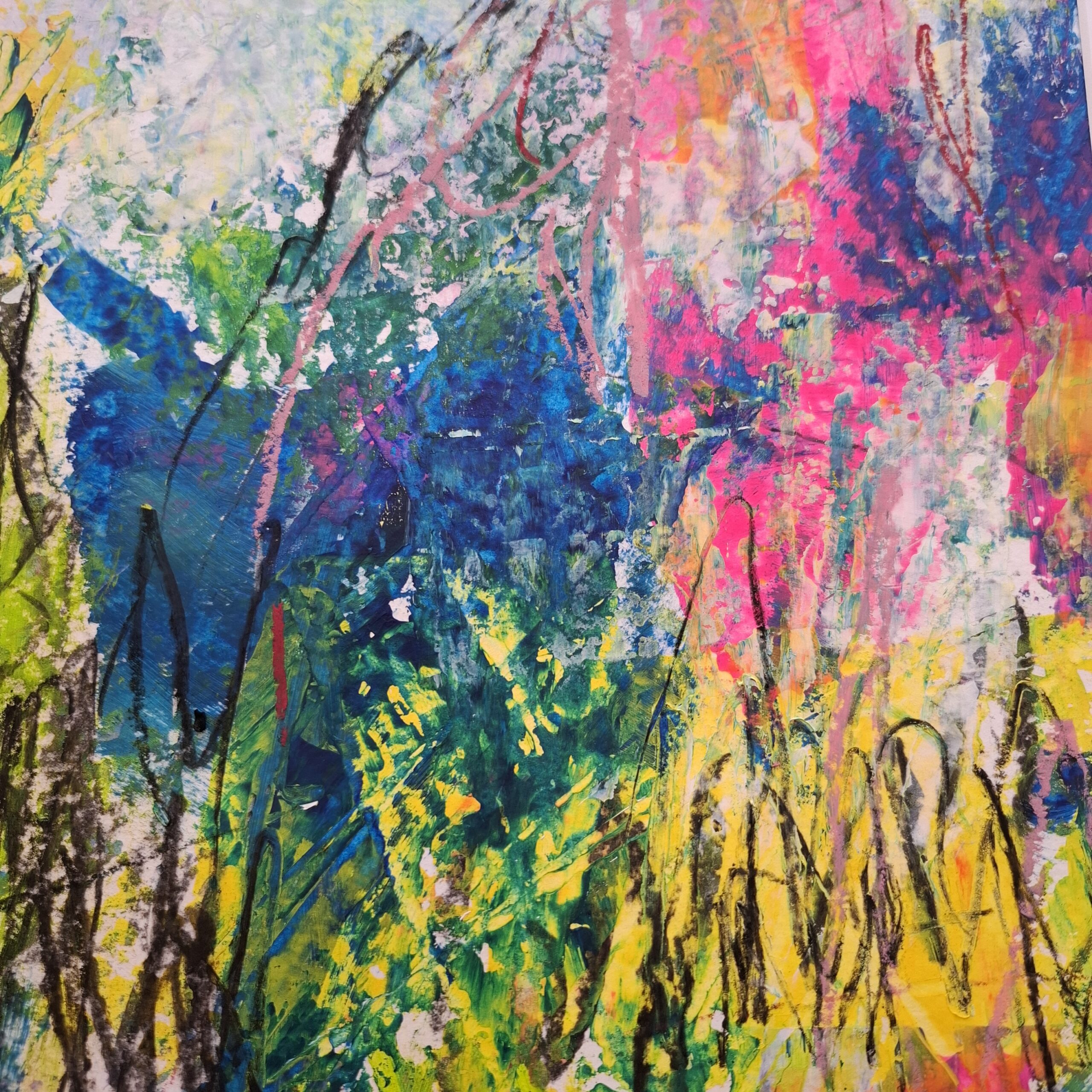 Acrylbild "Next step" – Bild 8