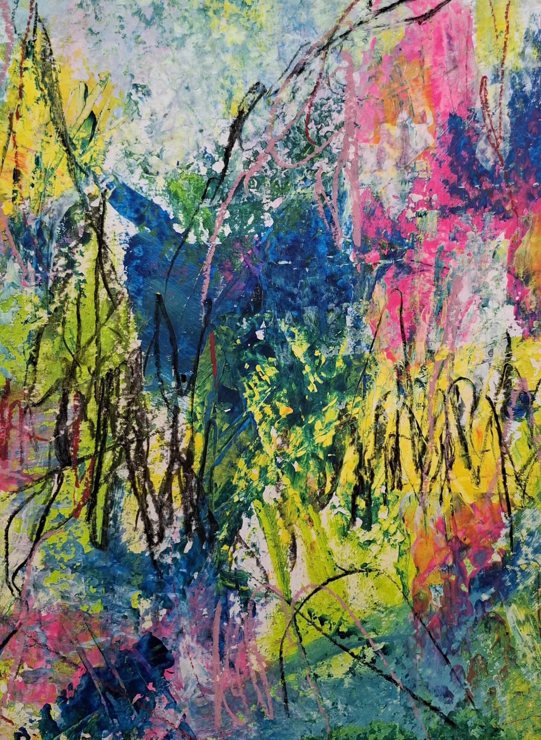 Acrylbild "Next step"