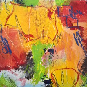 Acrylbild "Bunter Herbst 2"